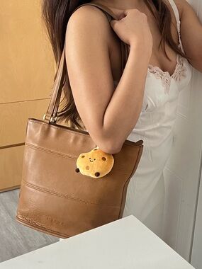 Coach Brown Leather Shoulder Tote